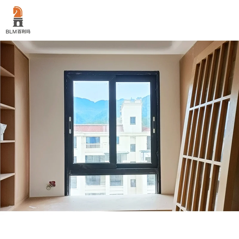 Modern Superior Aluminum Glass Sliding Window Soundproof Florida Approved Residential Passive House Sliding Window Windows