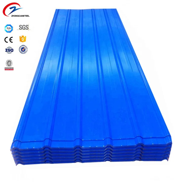 Customizable color stone coated metal roof tiles ppgi corrugated steel roofing sheets prices