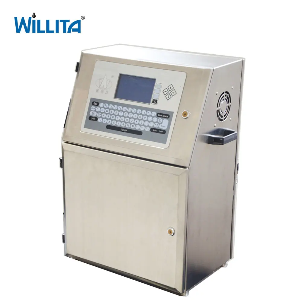 Automatic Small Character Inkjet Printer Lot Number Date Machine Water bottle Expiry Date Coding Printer