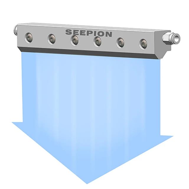 
Cleaning and drying air knife of cleaning machine production line 