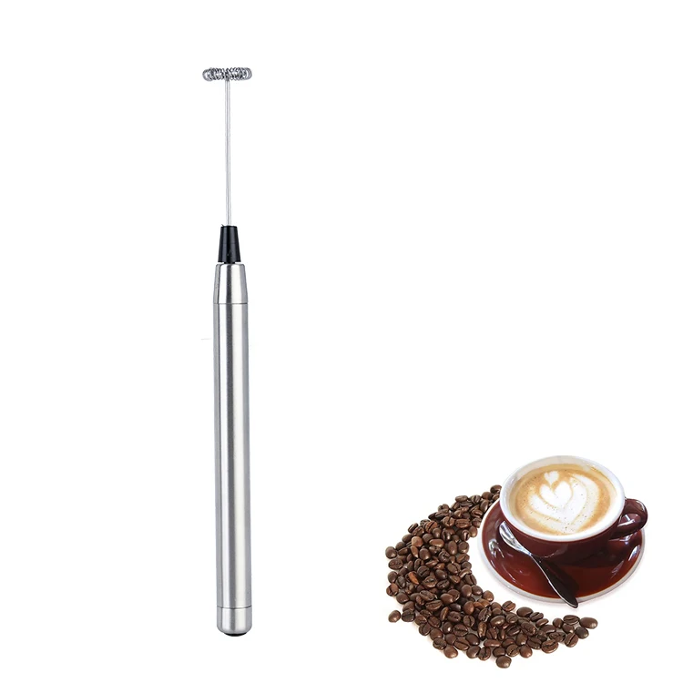 Amazon Top Seller Battery Power Coffee Frother Battery Operated Coffee Mixer Hand Milk Frother