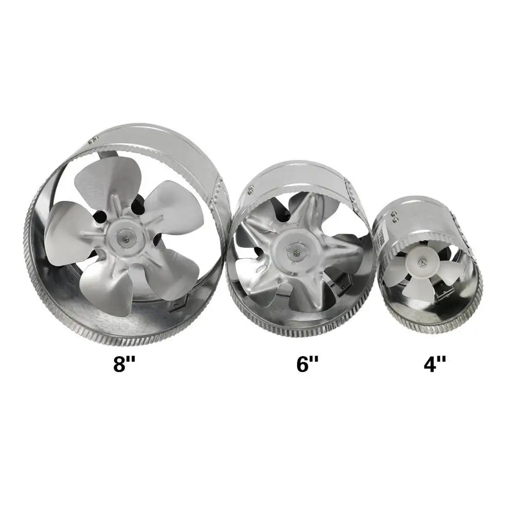 8 inch line Air Duct Booster Fan Hydroponic System Duct Booster Fan Blower