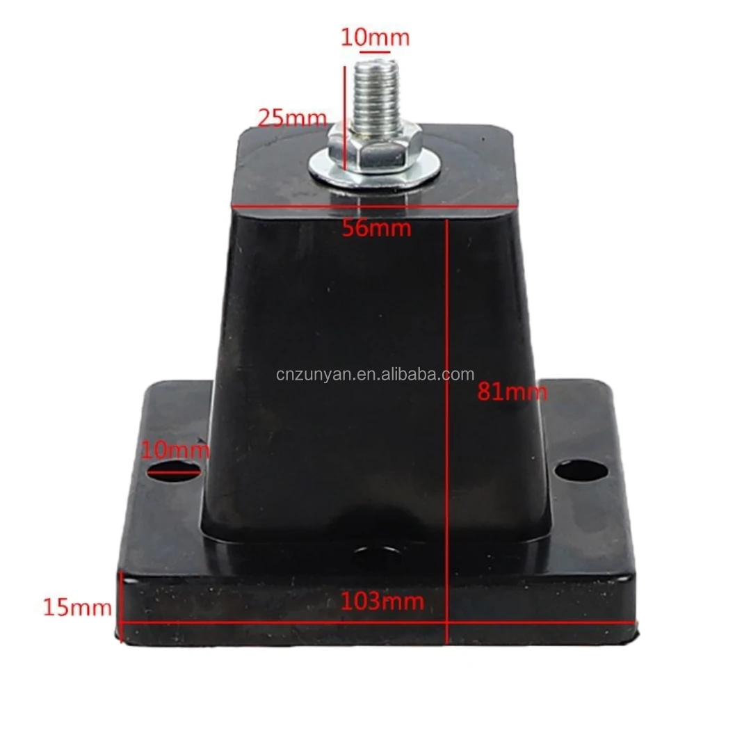 OEM Factory Customize Reliable Damping Capacity Rubber Vibration Isolation Cushion for Shock Absorption Mini Split Rubber Feet