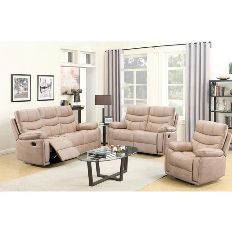 New arrival hot sale recliner single chair elegant living room sofa recliner high quality microfiber fabric sofa set