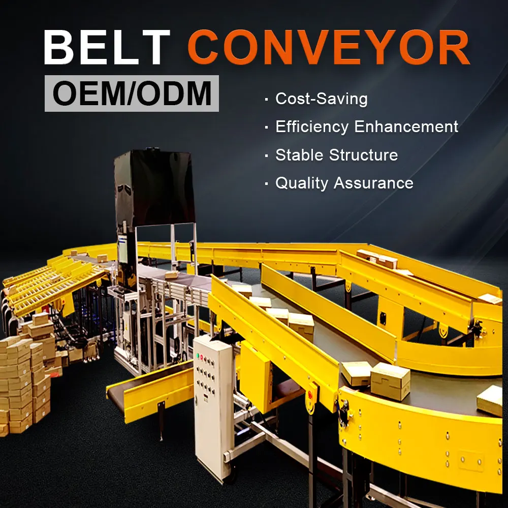 Express Parcel Sorting Machine Industrial Cross Belt Sorting System With Dws Sorting Conveyor Equipment For Logistic Warehouse