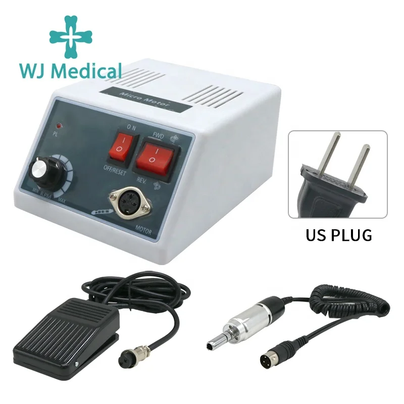 LXG098 Warehouse Price Dental Micromotor with Polishing and Wearing Lab 3.5W RPM Brush Dental Handpiece Micromotor