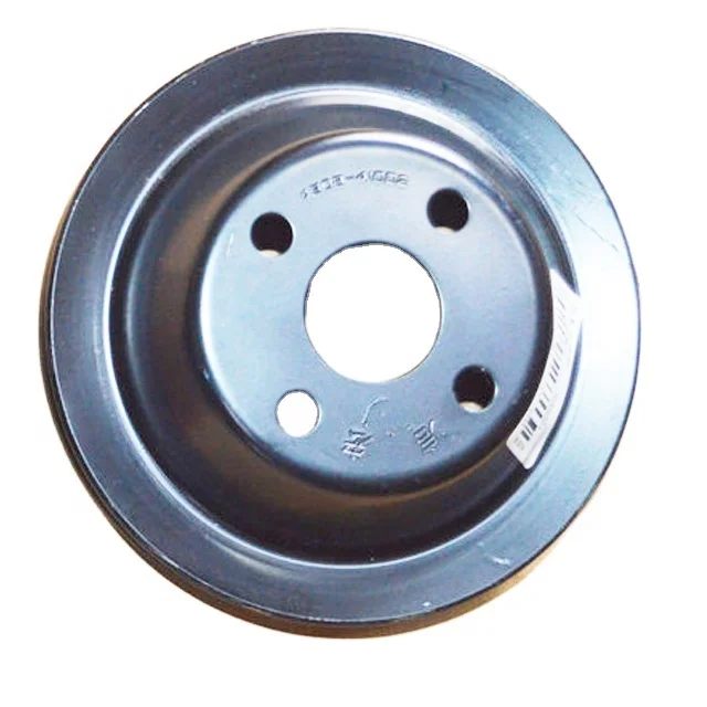 ORIGINAL FOTON TRUCK PARTS-Water pump belt pulley 4100QB-19-002-FT