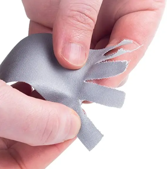 General Purpose Sliver Easy Tear Waterproof Hot Melt Adhesive Fabric Cloth Duct Tape