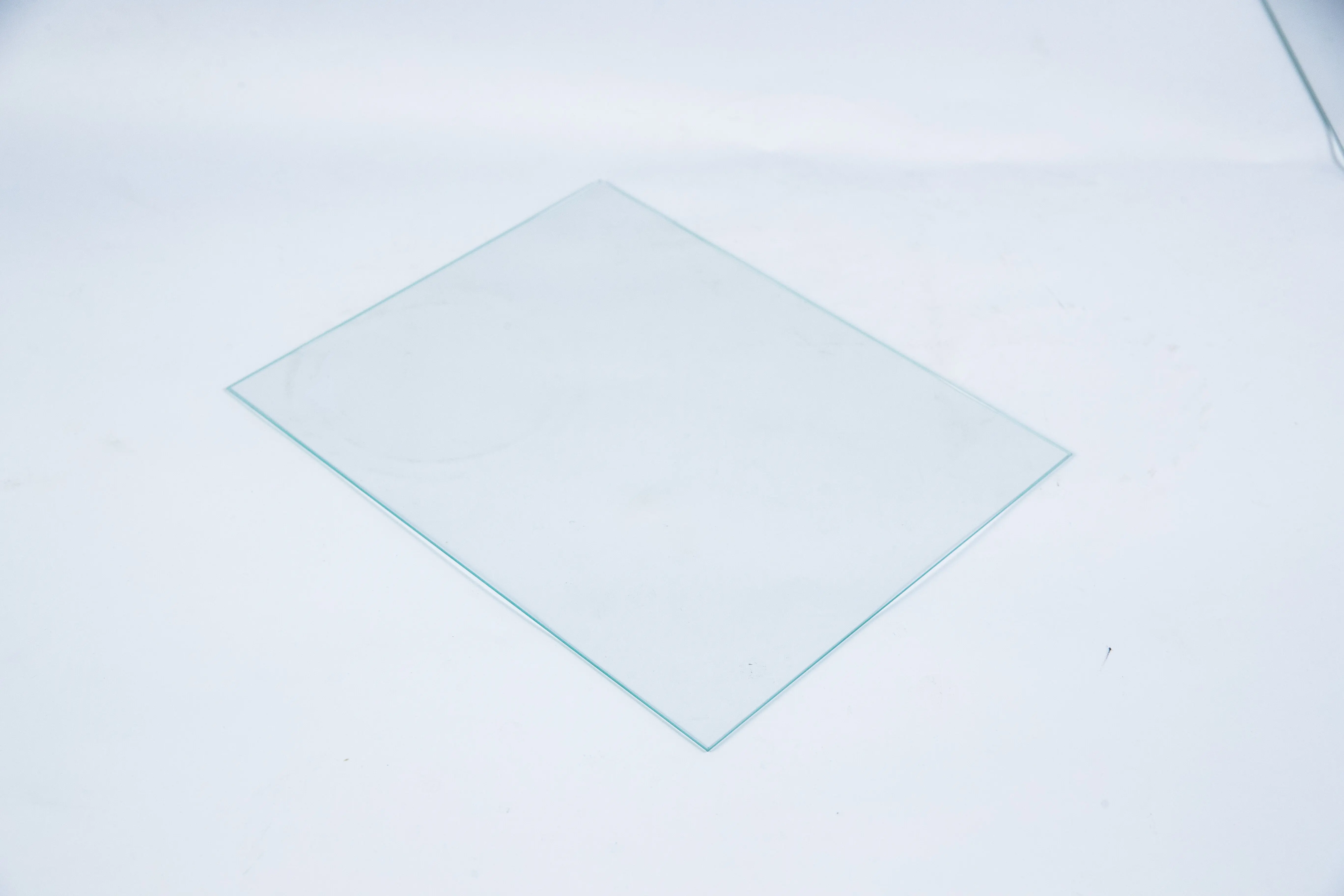 Customized optical electronic instrument lighting solar photovoltaic flat tempered transparent glass