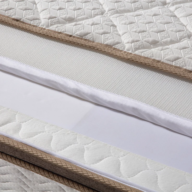  Hotel supplier luxury memory foam spring mattress king size queen natural