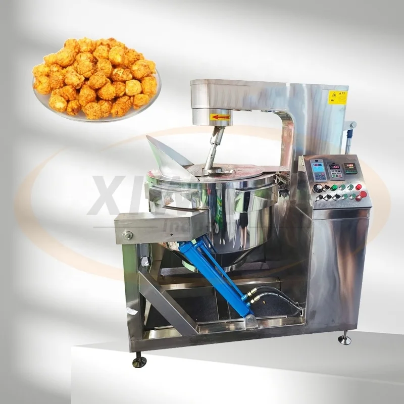 Industrial Cooker Steam/Electric Double Heating Mixing Pot Sugar Boiler Jacketed Cooking Kettle