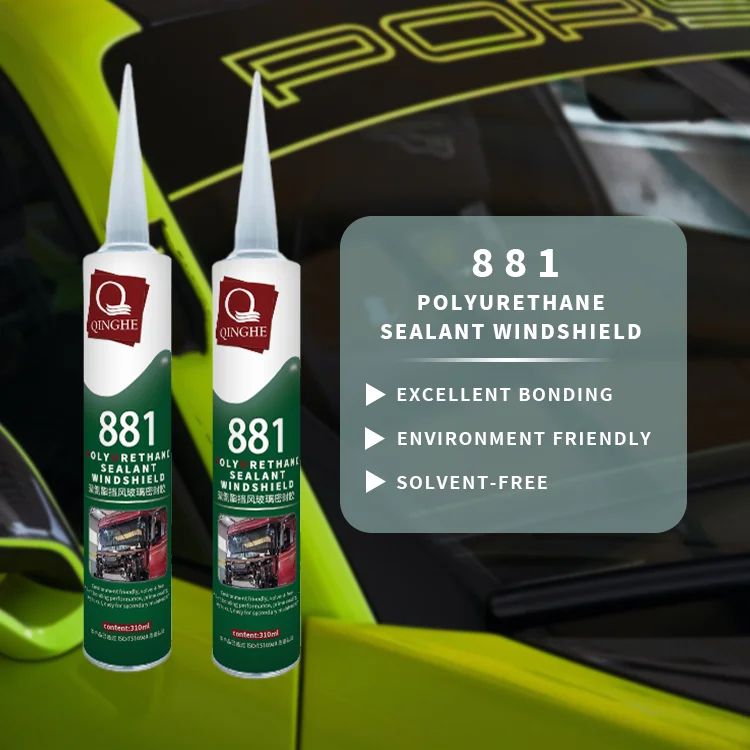 Automotive car glass repair Glue one-component polyurethane windshield Sealant for auto glass