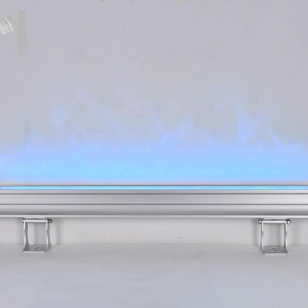 Контроль Rgb Светодиодный линейный фасадный настенный светильник с водяным узором для коммерческих зданий и ландшафтов