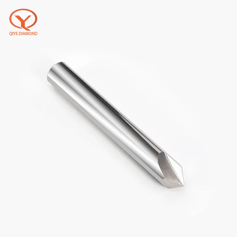 Qiye CNC HRC65 Solid 90 Degree Carbide Centre Drills Center Drill Bit