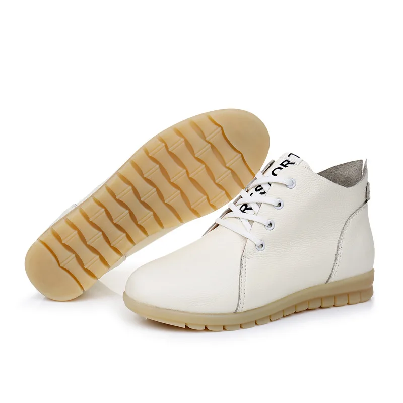 Cheap Comfortable Hospital White Leather Nurse Mates Nurse Work Shoes Women Females Nursing Shoes