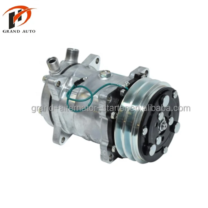 Factory Supply Auto AC Compressor 24V/12V 2PK 132MM Pulley SD508 SD507 SD505 SD709 5H14 7H15 4507 6627 6665 4506 Sanden