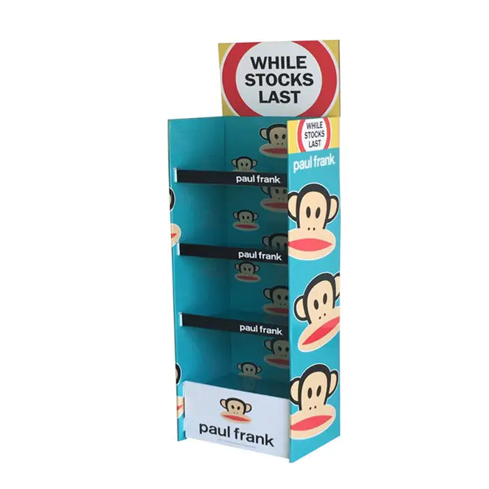 Cheaper Customized Stand For Floor Halloween Candy Cardboard Display