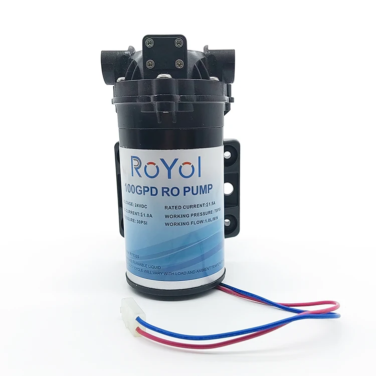 High Quality 50gpd 75gpd 100gpd 200gpd 400gpd Reverse Osmosis Water Purifier 24v 36v dc Pressure RO Booster Pump