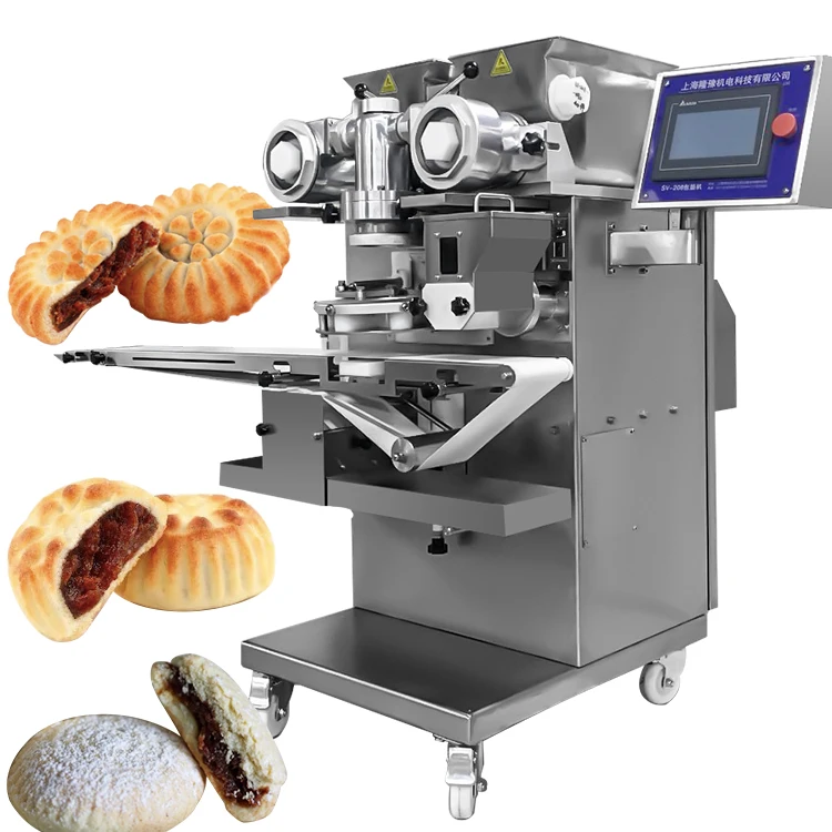 SV-208 New Design Automatic Encrusting Maamoul Mooncake Making Machine