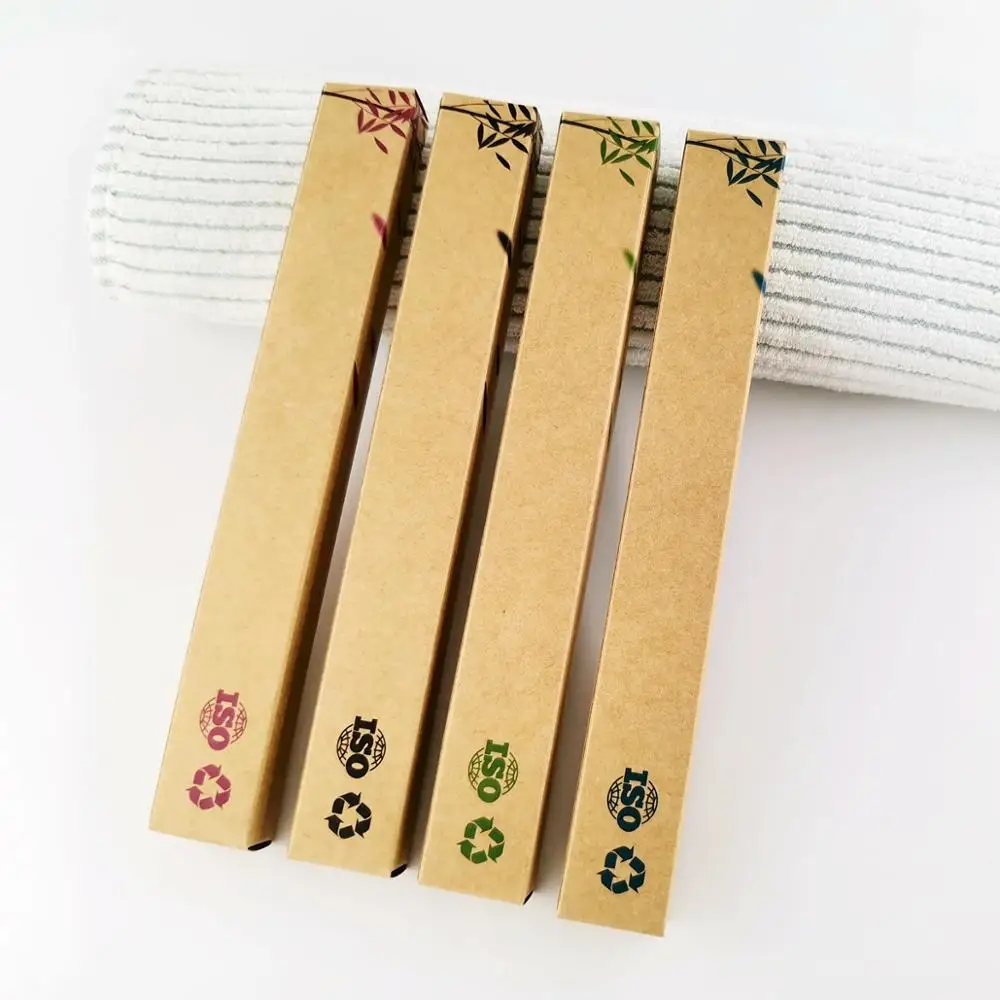 Wholesale disposable custom independent bamboo handle soft brush 100% organic bambu toothbrush