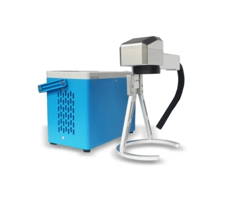 Flying Fiber Laser Marking Machine In-line JPT MOPA Aluminum Cans Cable And Wire Serial Number High Speed Coding Marker
