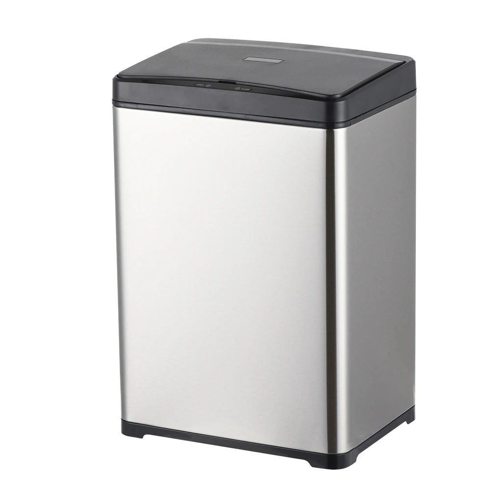 30 50 литров квадратный датчик из нержавеющей стали мусорное ведро заводской производитель