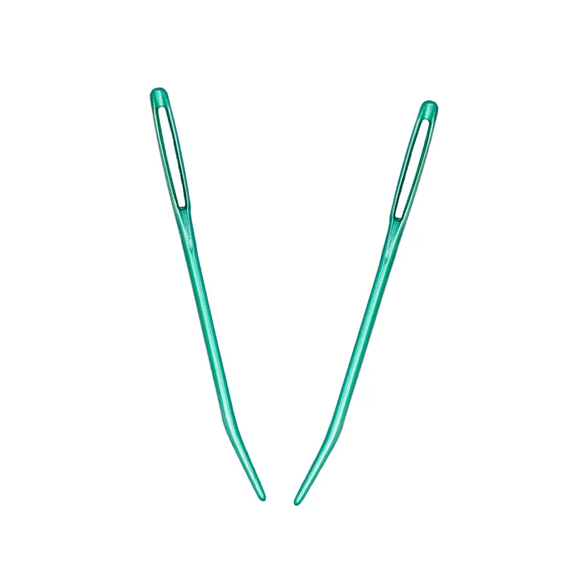 Aluminium Crochet Hooks Knitting Sewing Needle with Hole Eye Hand Weaving Tool Crochet Hook Set