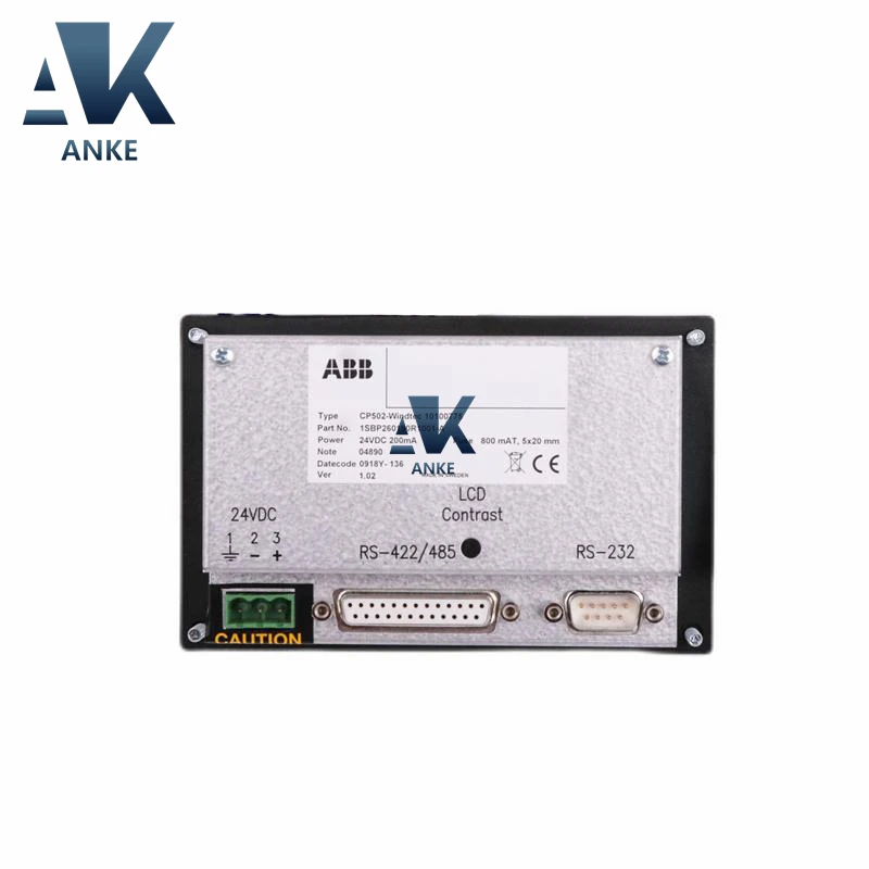 ABB CP502 1SBP260190R1001-A Control Panel
