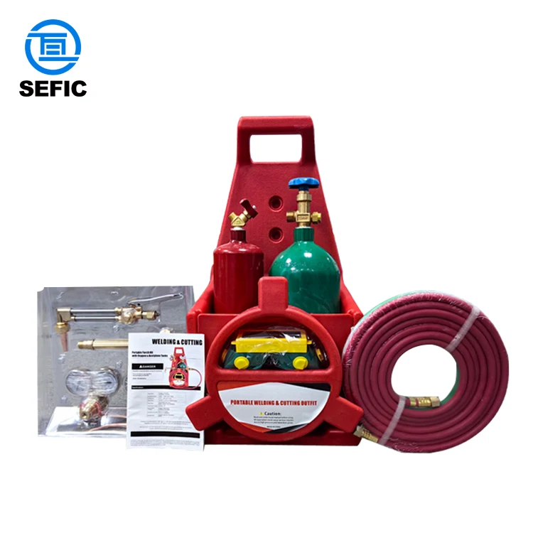 4L Oxygen 2L Acetylene Cylinders Welding And Cutting Set