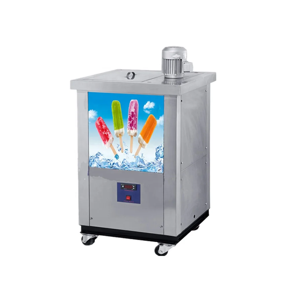 restaurant equipment kitchen Commercial Popsicle Machine Single Model Set Commercial Ice Pop Machine 40 Pcs Ice Lolly Making Machine Stainless Steel Popsicle