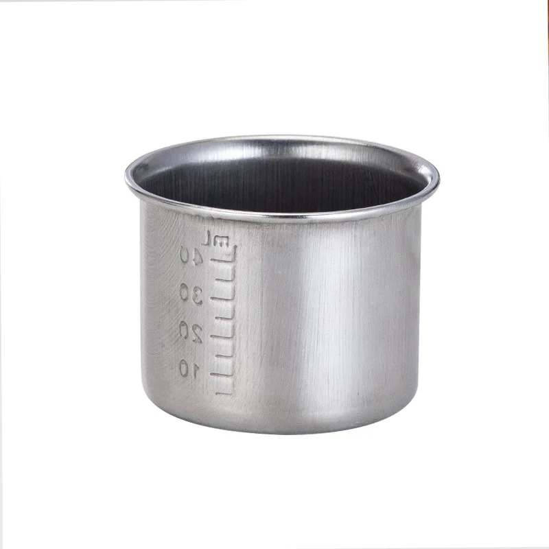 40ML scale of stainless steel medicine cup in hospital