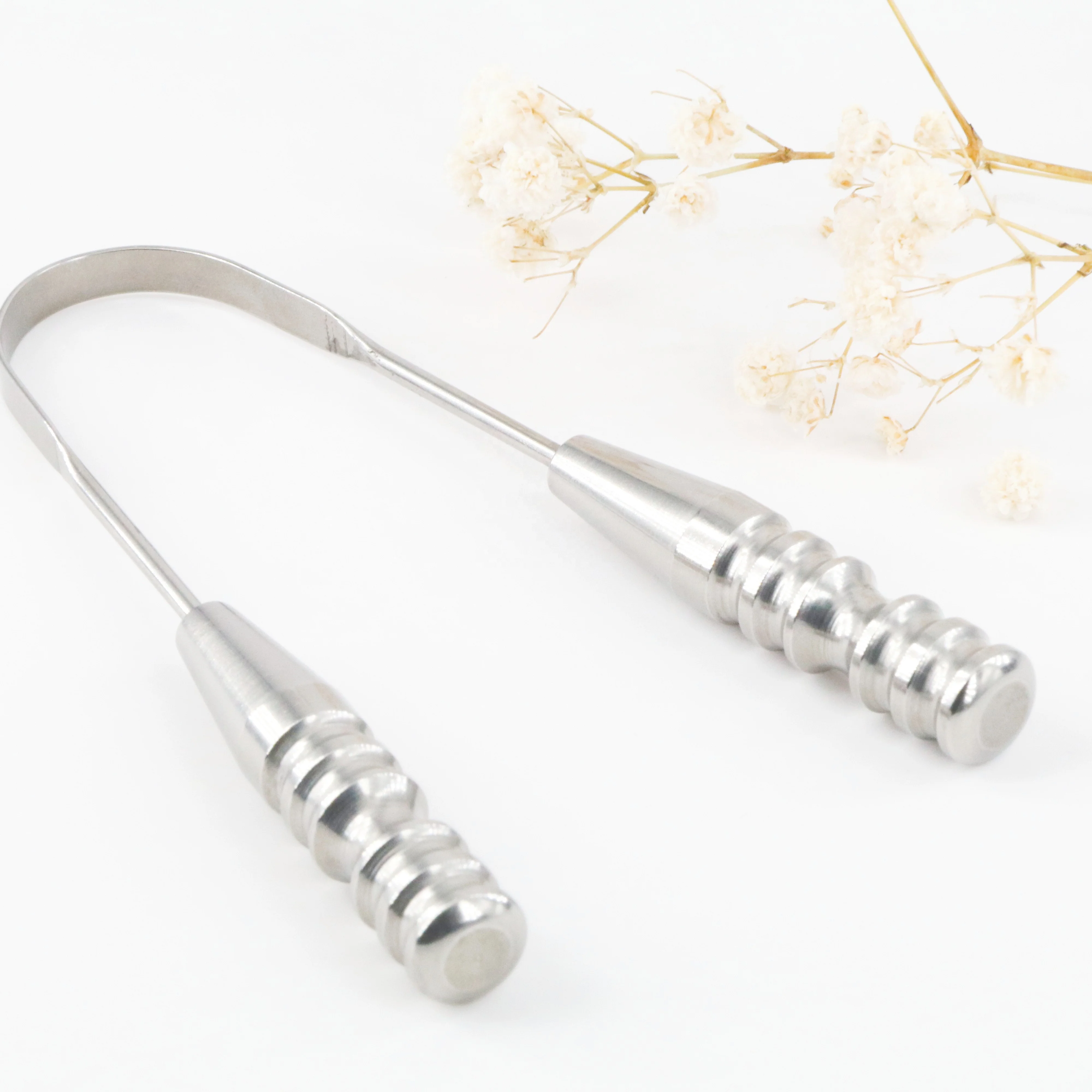 Набор скребков для чистки языка из нержавеющей стали