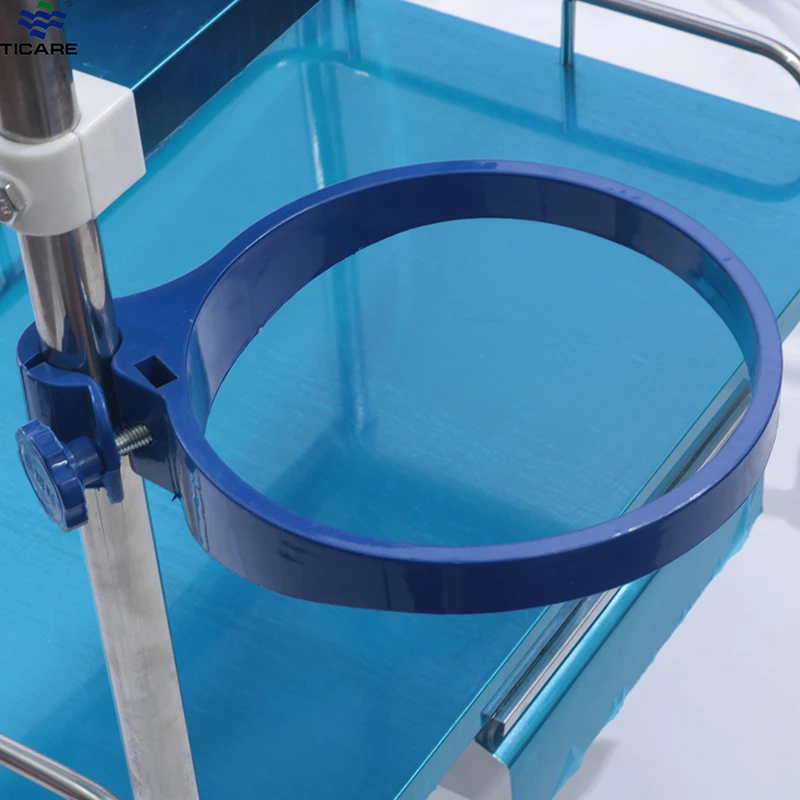 Medicine Medical Cart Emergency Trolley Crash Cart Stainless Steel Hospital Treatment Trolley