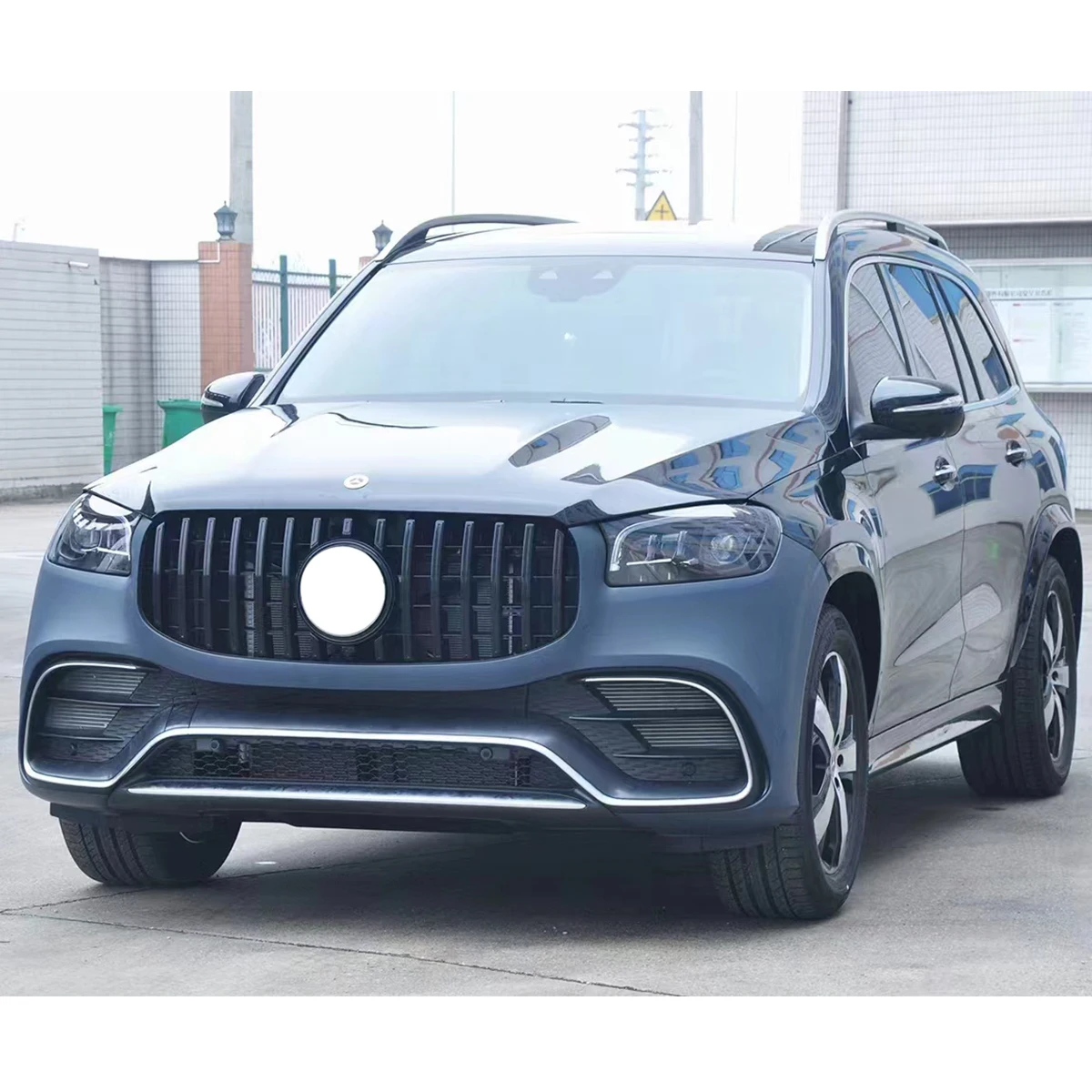 New body kits for Mercedes Benz GLS class X167 2020+ change to GLS63 AMG model car bumper pp material.