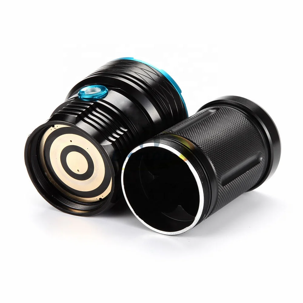  Светодиодный фонарик 12x XM-L T6 18650 водонепроницаемый тактический для кемпинга охоты