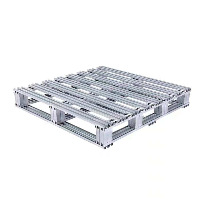 Customized Warehouse Forklift Heavy Duty Iron Steel Pallets For Sale Storage Use With Pallet Racking Systems Pallet Supplier