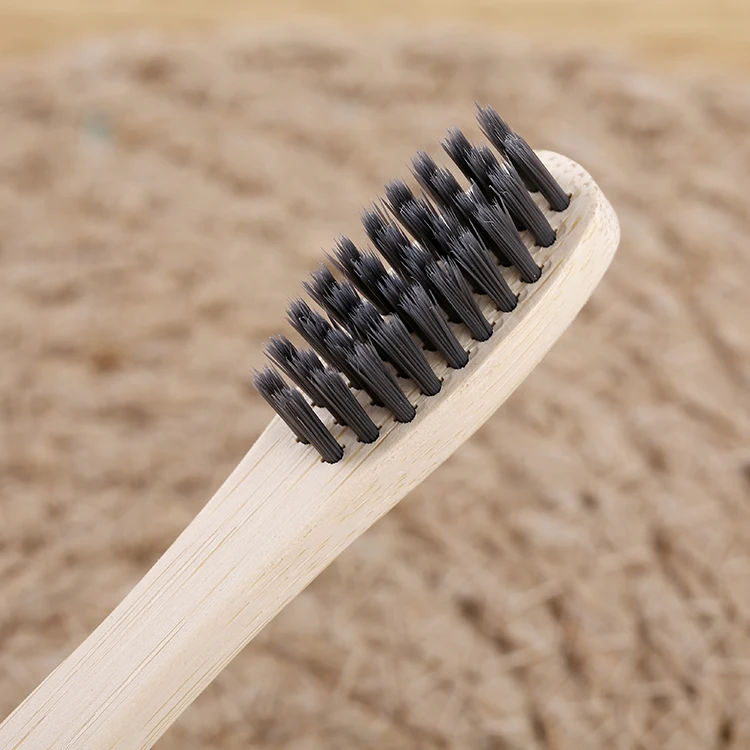 Eco friendly organic charcoal bamboo toothbrush bamboo products free sample