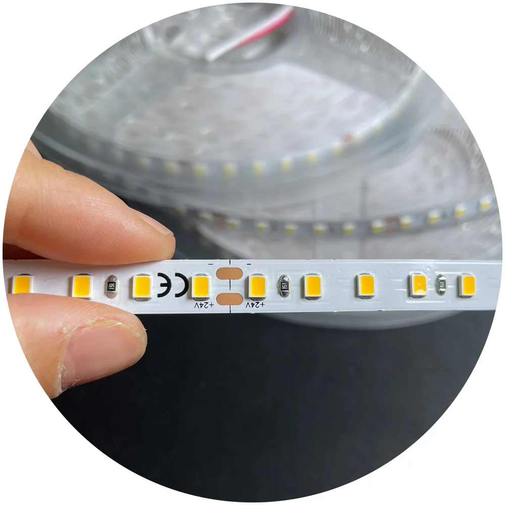 Гибкая ленточная лента источника света Ra>90 120led/m DC12V DC24V cuttable smd2835 Светодиодная для профиля силиконовой трубки alu
