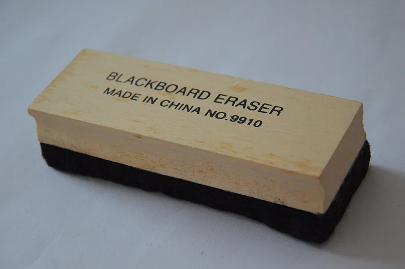
China JINGHUA easy cleaning blackboard eraser for school 