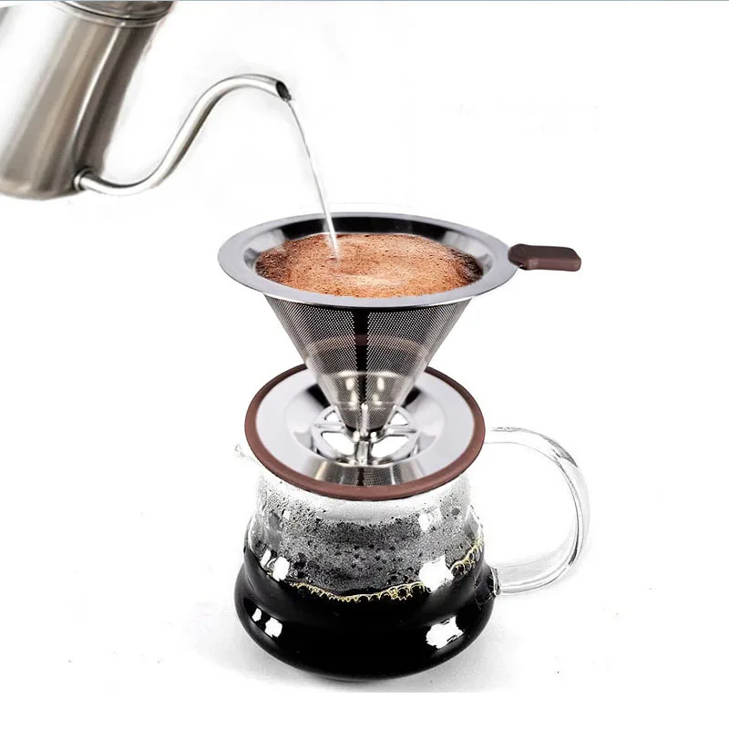 Hot Selling Stainless Steel Coffee Filter Cup Premium Coffee Strainer