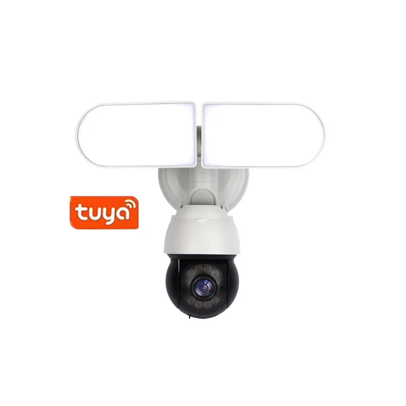 4MP Wifi Floodlight Colorful Ptz Network Camera Human Detection Auto Tracking Security Cctv IP Surveillance Camera