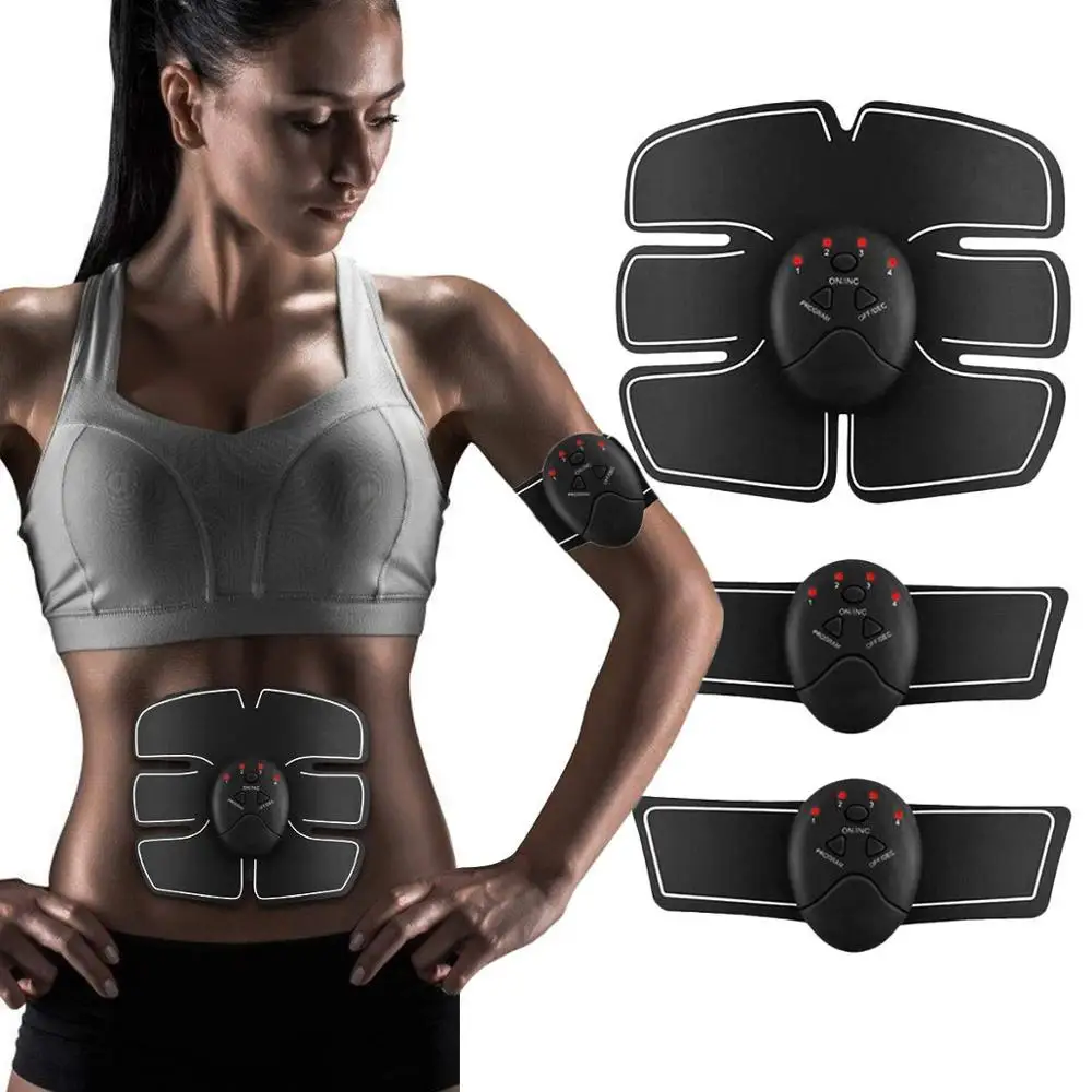 Best selling hot ems Abdominal Fitness electric muscle stimulator Fitness Body Massager