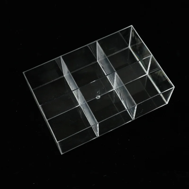 Factory Hot selling Cosmetic Jewelry Organizer Home Acrylic Case Clear Storage Case Lipstick Makeup Box