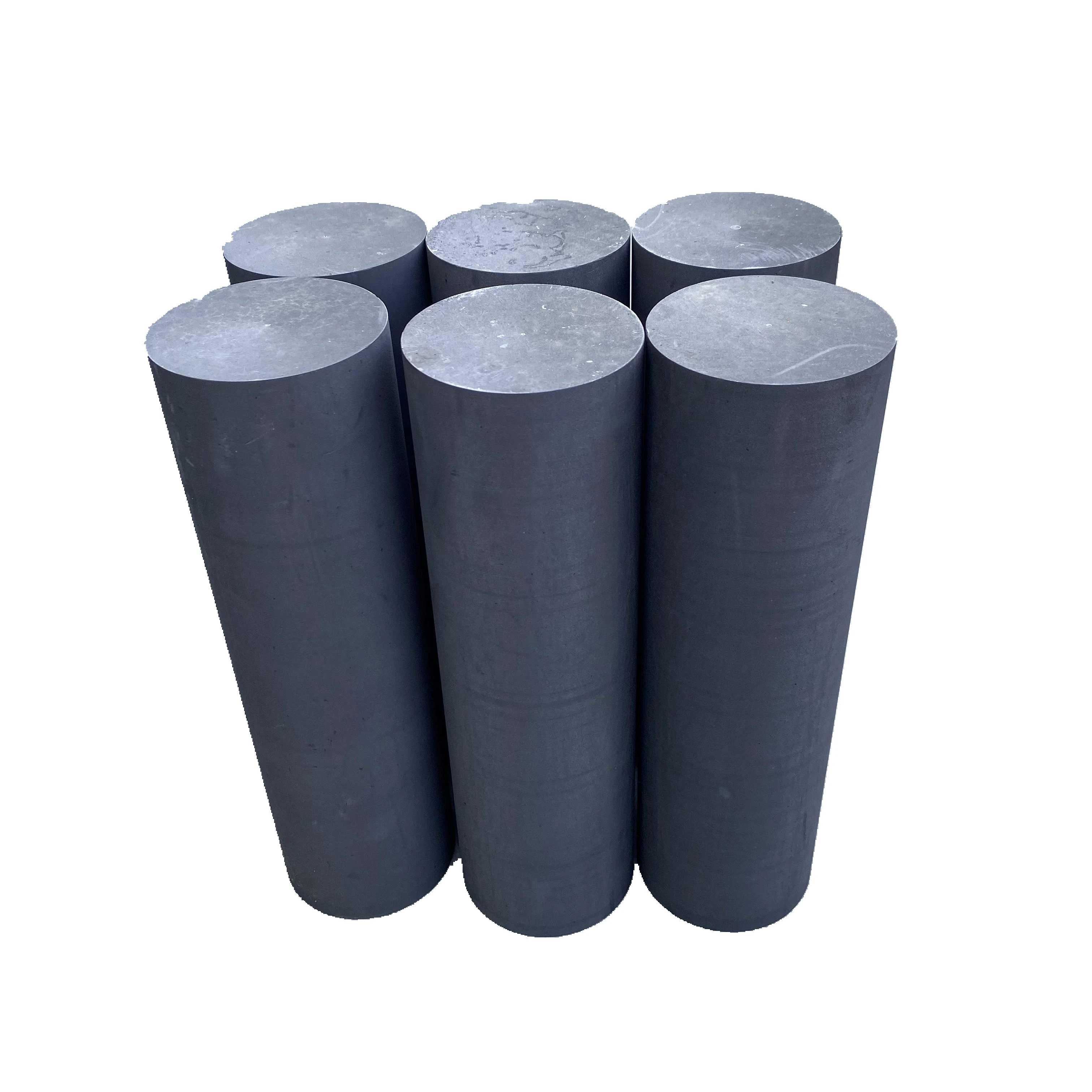 High density isostatic graphite products lubricating 20mm graphite electrode carbon rod