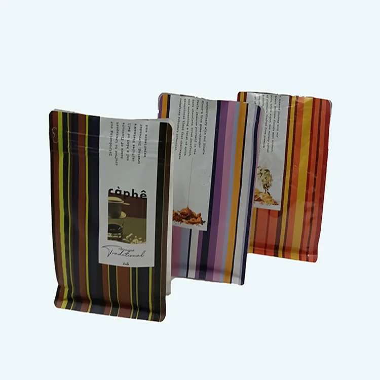 Biodegradable 100g 250g 500g 1kg Matte Aluminum Foil Stand Up Bags Doypack Zipper Coffee Pouch Bags
