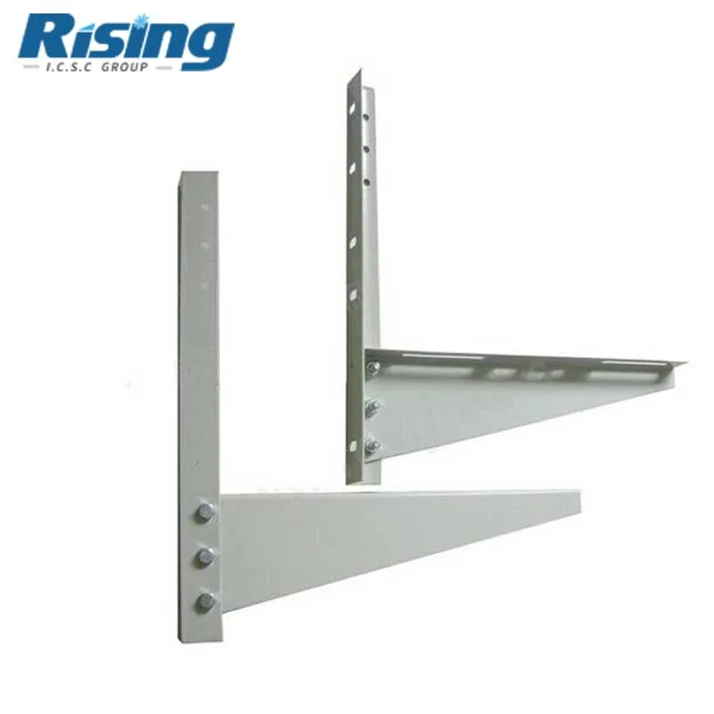 Roof split air conditioner folding mounting wall bracket hanger for air conditioner outdoor unit