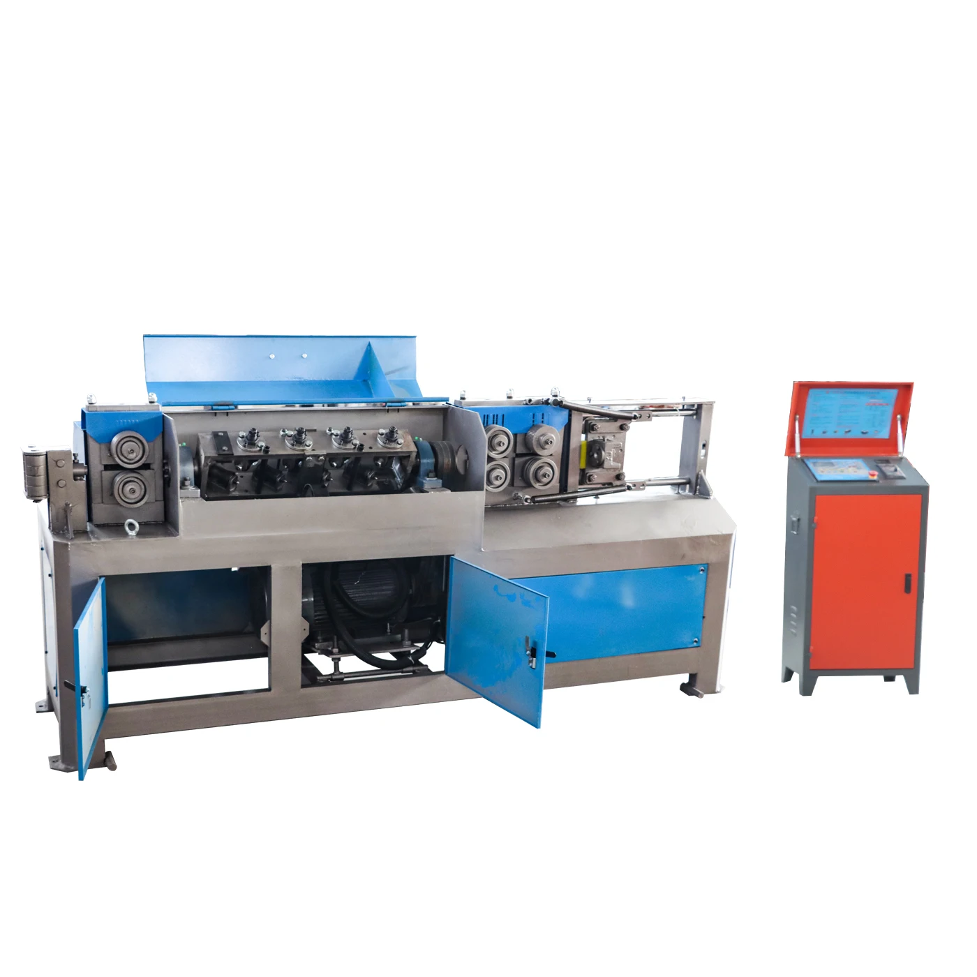 2.4m Large Cnc Electric Steel Bar Straightener Cutter Machine Hydraulic Steel Bar Straightening Cutting Machine