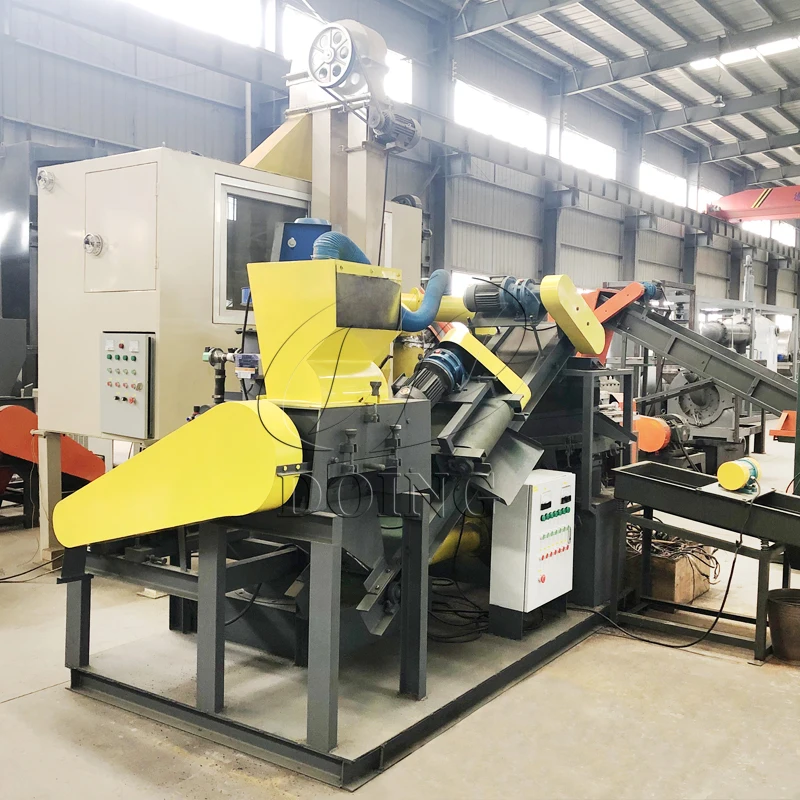 Easy to operate electrical wire cable granulator recycling