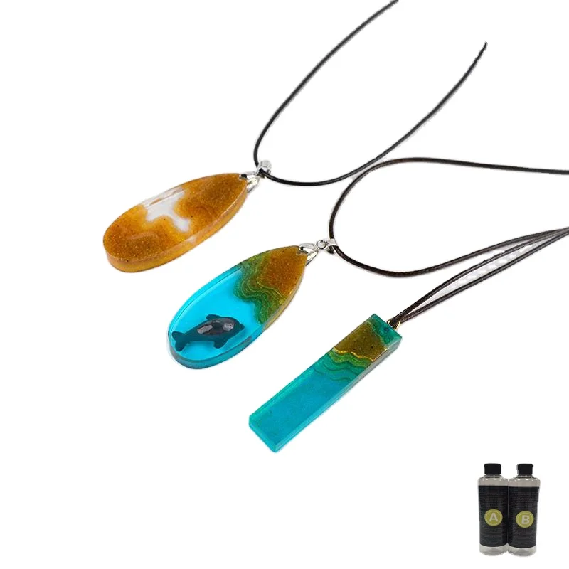 Manufacturer Crafts Casting Liquid Epoxy Resin Crystal Clear Resin Charms Resina Epoxi resins