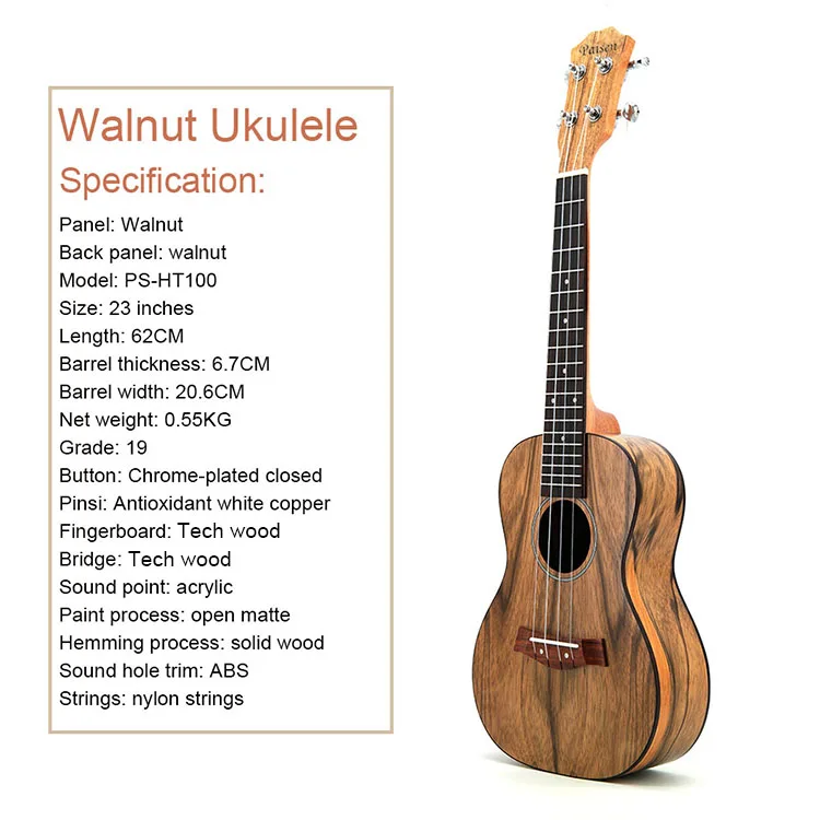 Best Price Ukulele Ukelele Bass 23 inch ukulele 4 string guitar ukelele